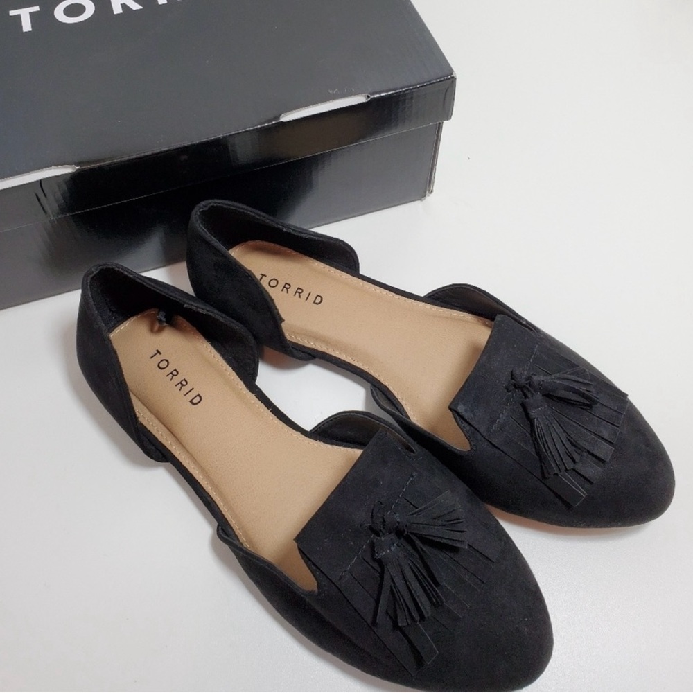 Torrid D’Orsay Loafers With Tassels - 11W